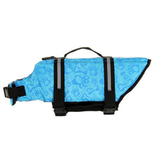 Load image into Gallery viewer, Dog Life Vest Summer Printed Reflective  Pets Safety Swimming Suit
