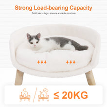 Load image into Gallery viewer, Pet Sofa Bed Raised  Couch Bed Removable Cushion Sleep House
