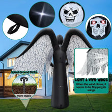 Load image into Gallery viewer, Giant Winged Grim Reaper Inflatable and more Outdoor Blow Up Decoration, Inflatables for Halloween
