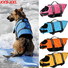 Load image into Gallery viewer, Dog Life Vest Summer Printed Reflective  Pets Safety Swimming Suit
