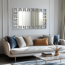 Load image into Gallery viewer, Rectangular Large Wall Modern Decor Mirror w Grecian Venetian Frame
