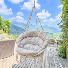 Load image into Gallery viewer, Hammock  Bohemian Style Cotton Rope Hanging Chair
