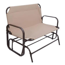 Load image into Gallery viewer, Garden Love Seat Outdoor Swing Glider Rocking Chair
