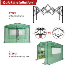 Load image into Gallery viewer, 8&#39;x12&#39; Portable Greenhouse Pop-up
