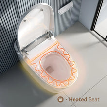 Load image into Gallery viewer, Smart Toilet with Bidet Built in, Automatic Flush, Dryer, Night Light, Digital Display, Heated Seat, Bidet Toilet
