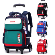 Load image into Gallery viewer, Carry On Kids&#39; Luggage Primary Junior High Kids Girls Boy Wheeled Bag Student Trolley Schoolbags
