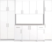 Load image into Gallery viewer, Elite Functional 9-Piece Garage Cabinet and Storage System Set 24&quot; D x 112&quot; W x 89&quot; H
