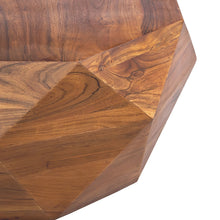 Load image into Gallery viewer, Diamond Shape Acacia Wood Coffee Table
