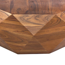 Load image into Gallery viewer, Diamond Shape Acacia Wood Coffee Table
