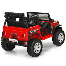 Load image into Gallery viewer, 12V Kids Ride On Truck Remote Control Electric Car w/Lights,Music Red
