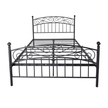 Load image into Gallery viewer, Metal Bed Frame Platform Mattress Foundation with Headboard and Footrest
