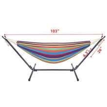 Load image into Gallery viewer, Portable Hanging Hammock Indoor or Travel Outdoor Camping Swing Chair
