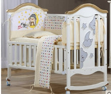 Load image into Gallery viewer, Cradle crib wood Europe type multifunctional
