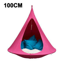 Load image into Gallery viewer, Waterproof Outdoor Garden Camping Hammock Large Size Swing Chair Foldable Children Family Room Tent Ceiling Hanging Sofa Bed
