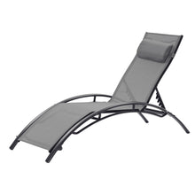 Load image into Gallery viewer, 2 PCS Set Chaise Lounge Outdoor Chair
