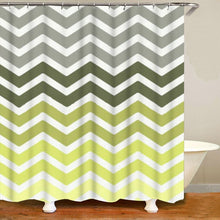 Load image into Gallery viewer, Chevron Pattern Shower Curtain
