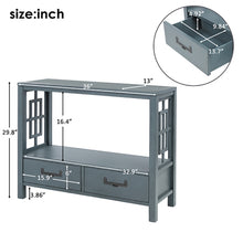 Load image into Gallery viewer, Entryway Table Side Cut-out Design Console
