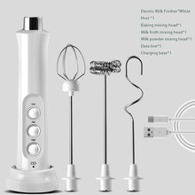 Load image into Gallery viewer, 3 In 1 Portable Rechargeable Electric Milk Frother Foam Maker
