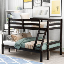 Load image into Gallery viewer, Bunk Bed, Twin-Over-Full Wood Bed Frame For Kids Aldult
