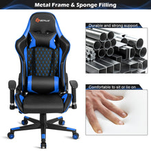 Load image into Gallery viewer, Costway Gaming Racing Style Desk w/ Massage Reclining Swivel Chair
