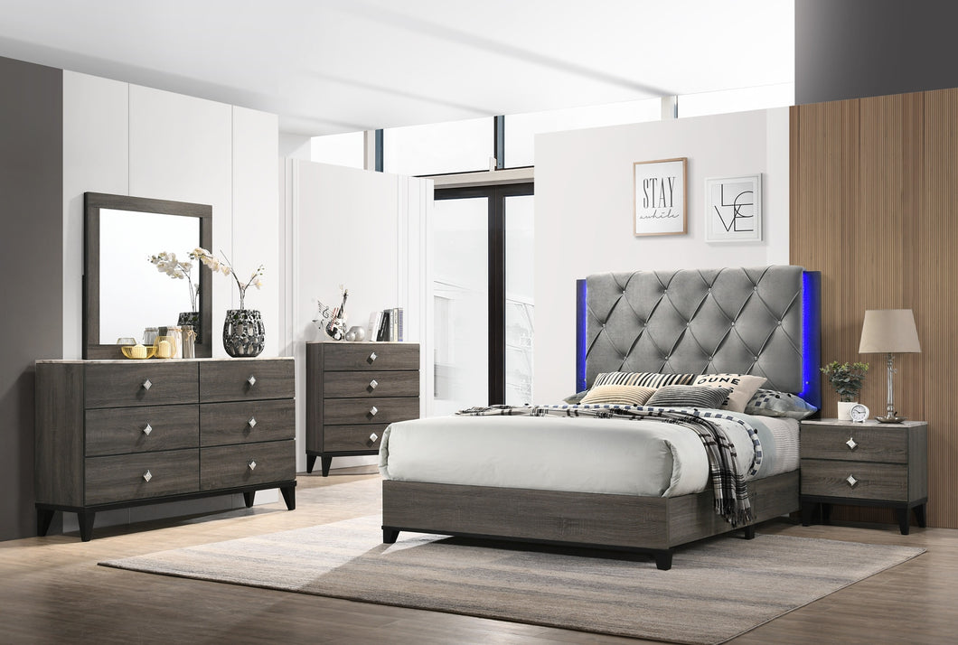 Athens 6-Piece Queen Size Bedroom Set