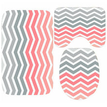 Load image into Gallery viewer, Chevron Pattern Shower Curtain
