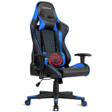 Load image into Gallery viewer, Costway Gaming Racing Style Desk w/ Massage Reclining Swivel Chair
