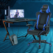 Load image into Gallery viewer, Costway Gaming Racing Style Desk w/ Massage Reclining Swivel Chair
