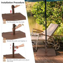 Load image into Gallery viewer, Patiojoy 50 LBS Patio Umbrella Base Stand
