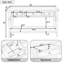 Load image into Gallery viewer, Entryway Table American Retro Console Table
