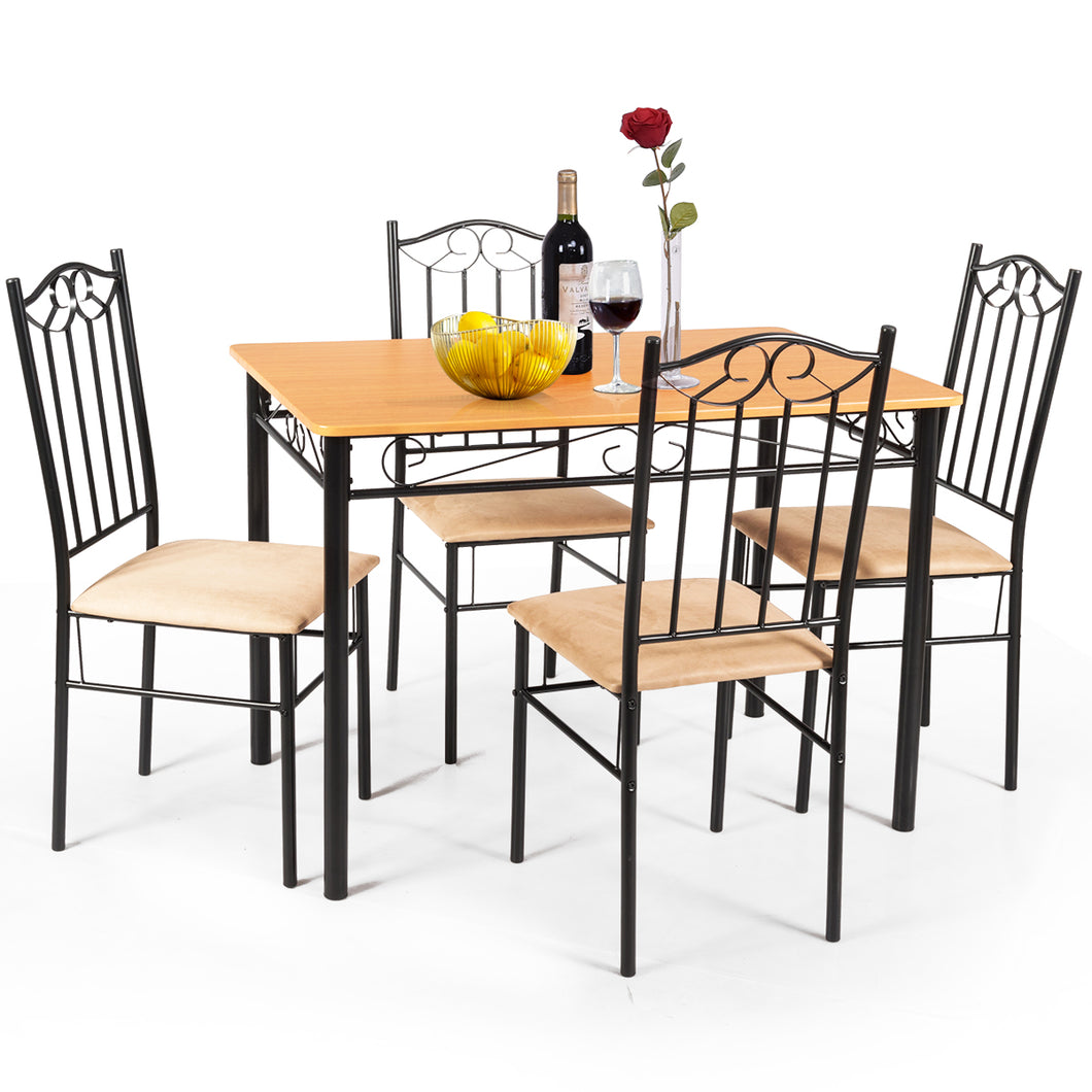 5 PC Dining Set - jeaniesunusualdecor