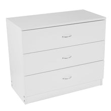 Load image into Gallery viewer, Simple 3-Drawer Dresser Nightstand
