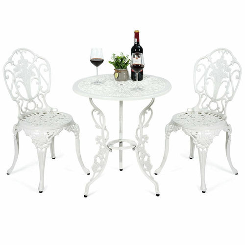 3PCS Patio Bistro Set - jeaniesunusualdecor