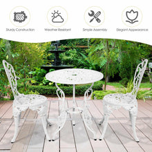 Load image into Gallery viewer, 3PCS Patio Bistro Set - jeaniesunusualdecor
