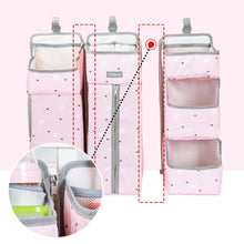 Load image into Gallery viewer, Baby Care  Bed Organizer Hanging Bags - jeaniesunusualdecor
