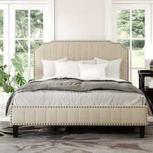 Load image into Gallery viewer, TWIN/FULL /KING/QUEEN Size Upholstered Platform Bed
