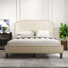 Load image into Gallery viewer, TWIN/FULL /KING/QUEEN Size Upholstered Platform Bed
