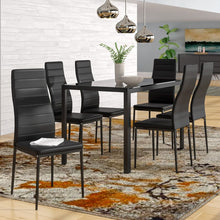 Load image into Gallery viewer, Set of 6 Dining Chair and Table
