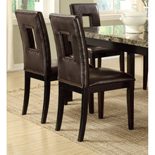 Load image into Gallery viewer, 7PCS Dining Table Set with Faux Marble Top - jeaniesunusualdecor

