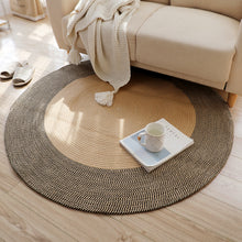 Load image into Gallery viewer, Japanese Round Knitting Carpet Large Area Rugs
