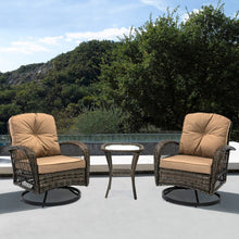 Load image into Gallery viewer, 3pcs Wicker Sun Lounger Set - jeaniesunusualdecor
