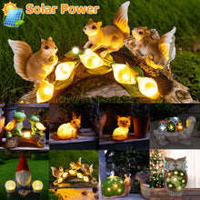 Load image into Gallery viewer, Animal Statue LED Solar Lamp - jeaniesunusualdecor
