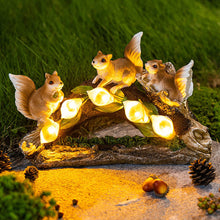 Load image into Gallery viewer, Animal Statue LED Solar Lamp - jeaniesunusualdecor
