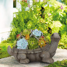 Load image into Gallery viewer, Animal Statue LED Solar Lamp - jeaniesunusualdecor
