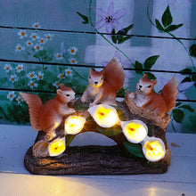 Load image into Gallery viewer, Animal Statue LED Solar Lamp - jeaniesunusualdecor
