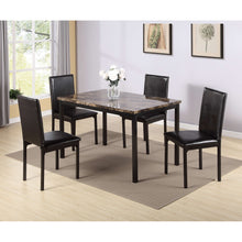 Load image into Gallery viewer, Furniture 5 Piece Metal Dinette Set
