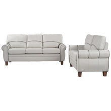 Load image into Gallery viewer, Mid-Century PU Leather Sofa Set
