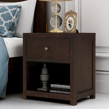 Load image into Gallery viewer, 1 Drawer Solid Wood Nightstand Sofa End Table - jeaniesunusualdecor
